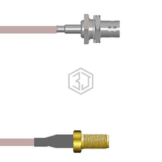 Q-0402V00050.5F - Amphenol Custom Cable - Coaxial Cables (RF)