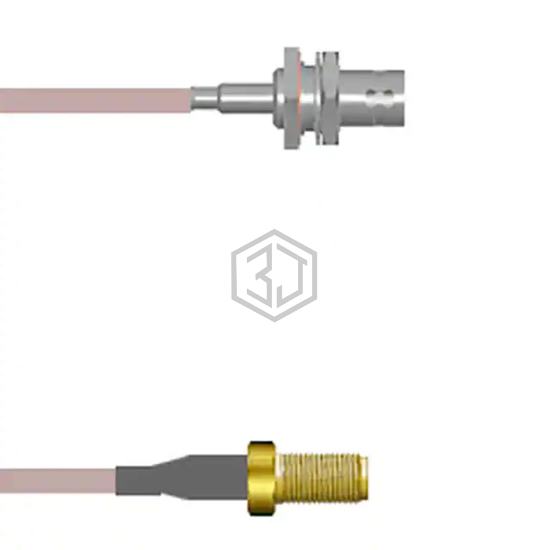 Q-0402V0005001F - Amphenol Custom Cable - Coaxial Cables (RF)