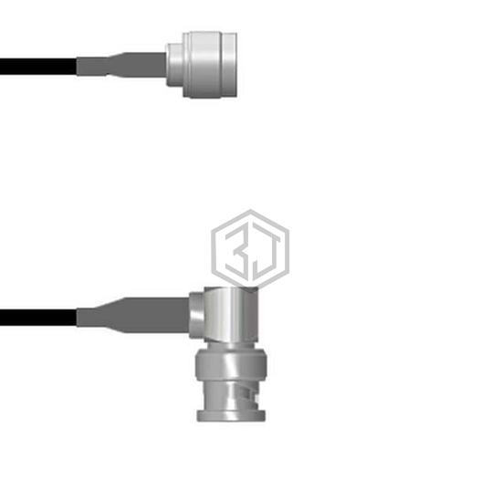 Q-2N00E0008002M - Amphenol Custom Cable - Coaxial Cables (RF)
