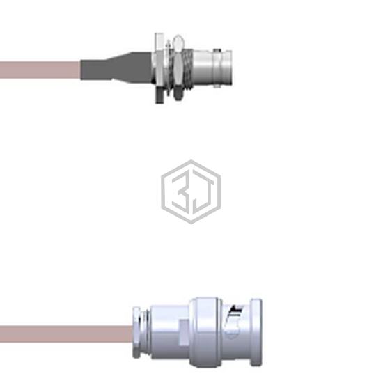 Q-0100I0001001F - Amphenol Custom Cable - Coaxial Cables (RF)