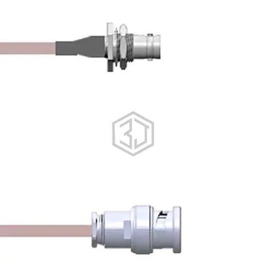 Q-0100I00010.5M - Amphenol Custom Cable - Coaxial Cables (RF)