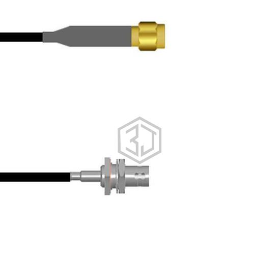 Q-680040003009I - Amphenol Custom Cable - Coaxial Cables (RF)