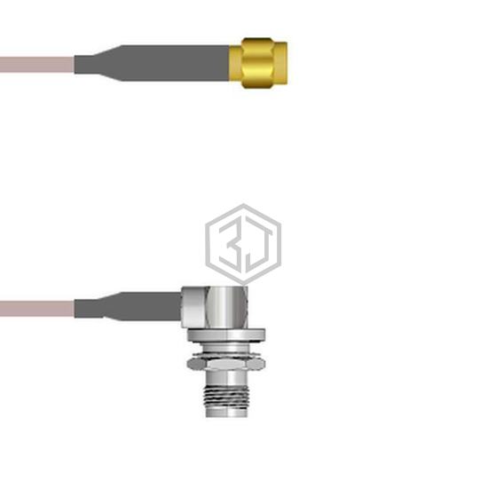 Q-680480005.25M - Amphenol Custom Cable - Coaxial Cables (RF)