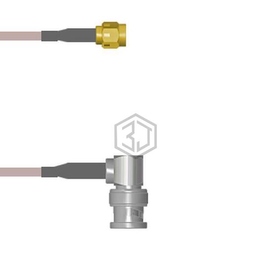 Q-3B00D0005003I - Amphenol Custom Cable - Coaxial Cables (RF)