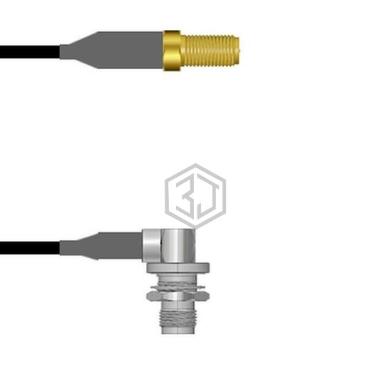 Q-720490008009I - Amphenol Custom Cable - Coaxial Cables (RF)