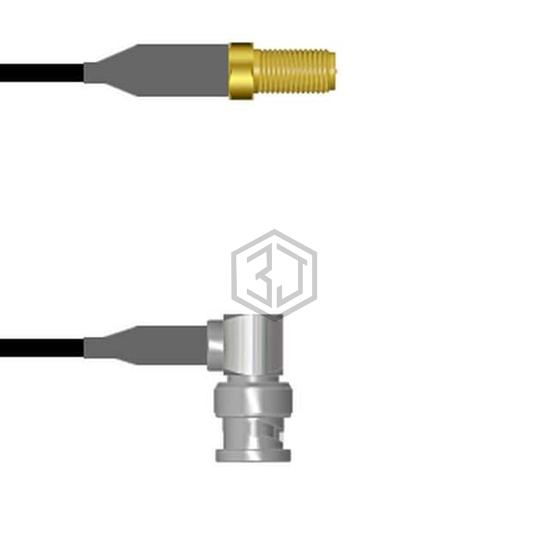 Q-7200E00080.5M - Amphenol Custom Cable - Coaxial Cables (RF)