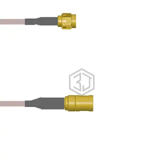 Q-3B03W0005012I - Amphenol Custom Cable - Coaxial Cables (RF)