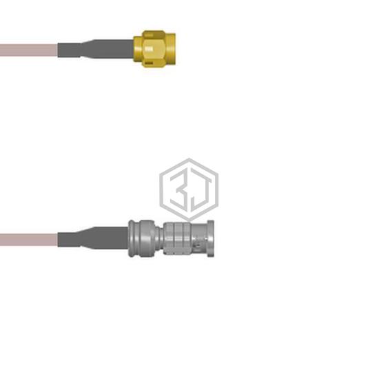 Q-3B05H0005006I - Amphenol Custom Cable - Coaxial Cables (RF)