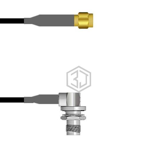 Q-680480003060I - Amphenol Custom Cable - Coaxial Cables (RF)