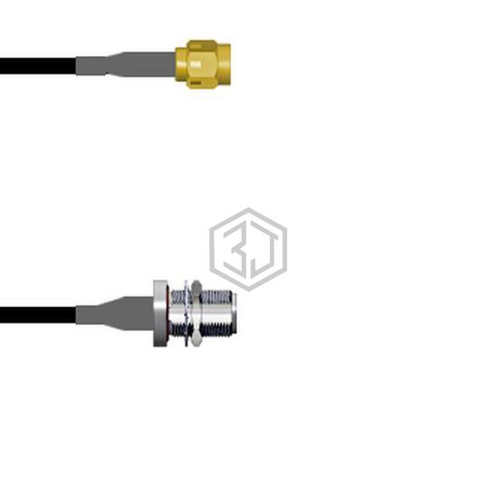 Q-3B01T0003072I - Amphenol Custom Cable - Coaxial Cables (RF)