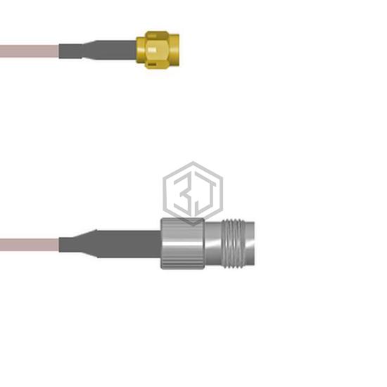 Q-3B04G0005002M - Amphenol Custom Cable - Coaxial Cables (RF)