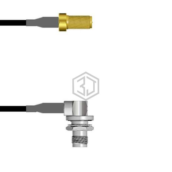 Q-710480003003M - Amphenol Custom Cable - Coaxial Cables (RF)