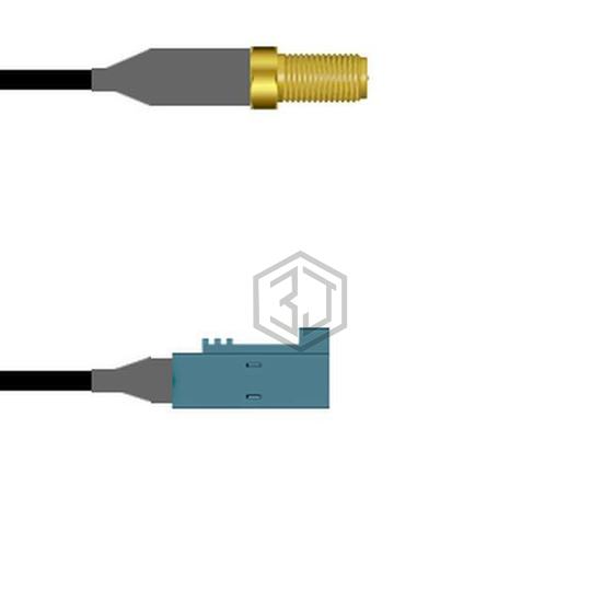 Q-7205F0008024I - Amphenol Custom Cable - Coaxial Cables (RF)