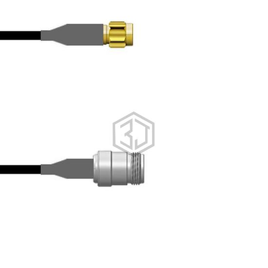 Q-3D01W0008002M - Amphenol Custom Cable - Coaxial Cables (RF)