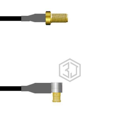 Q-2V01A0003084I - Amphenol Custom Cable - Coaxial Cables (RF)