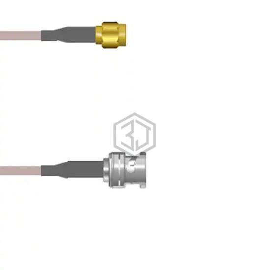 Q-3C00K000R0.5M - Amphenol Custom Cable - Coaxial Cables (RF)
