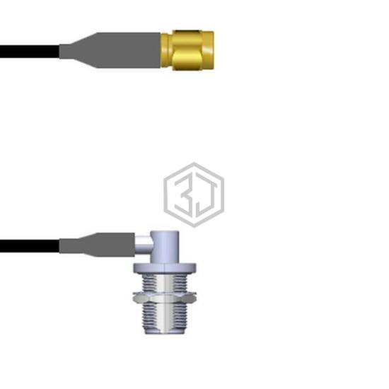 Q-6901S0008024I - Amphenol Custom Cable - Coaxial Cables (RF)