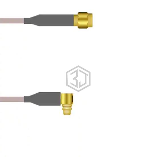 Q-6801N0005018I - Amphenol Custom Cable - Coaxial Cables (RF)