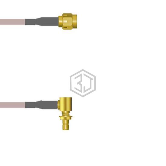 Q-3B03H0005003I - Amphenol Custom Cable - Coaxial Cables (RF)