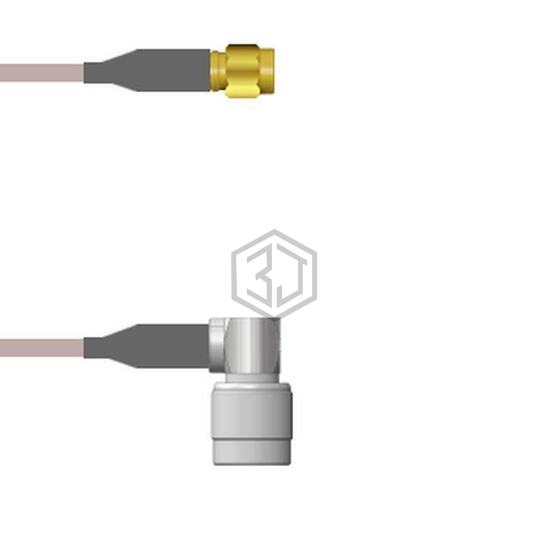Q-3F04X000H0.5M - Amphenol Custom Cable - Coaxial Cables (RF)