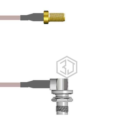 Q-2V0480005036I - Amphenol Custom Cable - Coaxial Cables (RF)