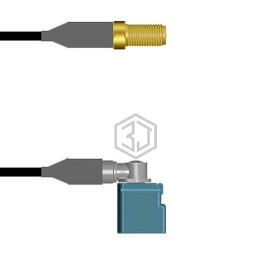Q-7205D0008002M - Amphenol Custom Cable - Coaxial Cables (RF)