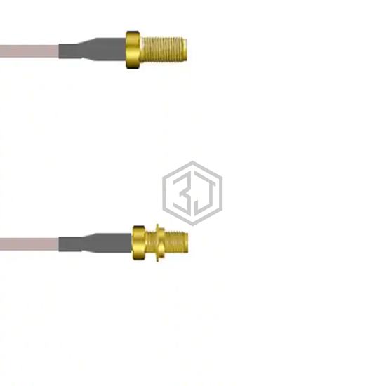 Q-2V02W0005006I - Amphenol Custom Cable - Coaxial Cables (RF)