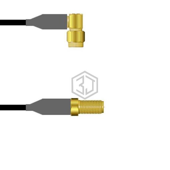 Q-360720008001M - Amphenol Custom Cable - Coaxial Cables (RF)