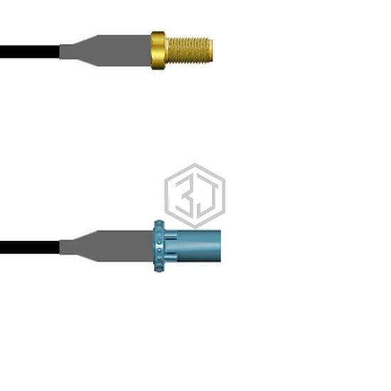Q-2Z05B0008060I - Amphenol Custom Cable - Coaxial Cables (RF)