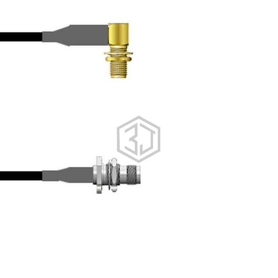 Q-2R04K0008006I - Amphenol Custom Cable - Coaxial Cables (RF)