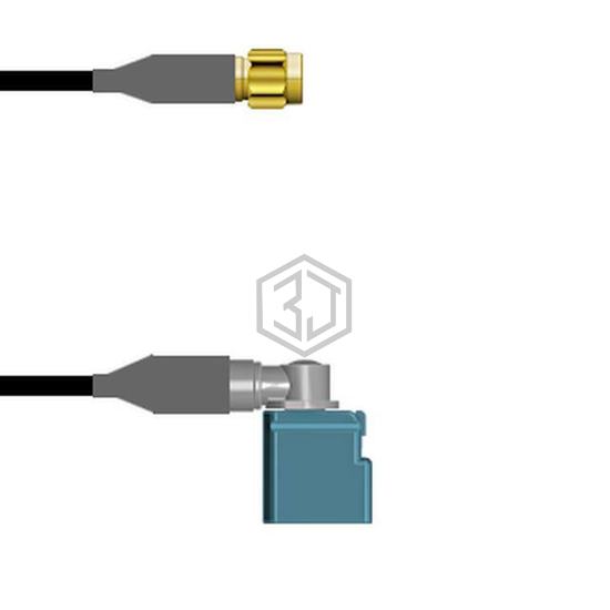 Q-3D05D0008072I - Amphenol Custom Cable - Coaxial Cables (RF)