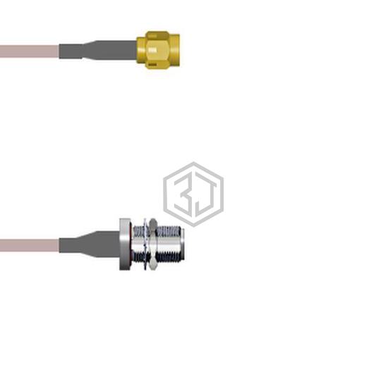 Q-3B01T0005002M - Amphenol Custom Cable - Coaxial Cables (RF)