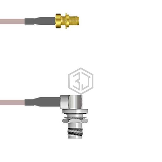 Q-2W04800050.5M - Amphenol Custom Cable - Coaxial Cables (RF)