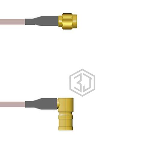 Q-3C03T000R006I - Amphenol Custom Cable - Coaxial Cables (RF)