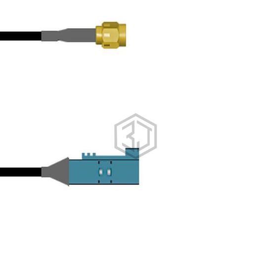 Q-3B05E0003009I - Amphenol Custom Cable - Coaxial Cables (RF)