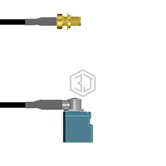 Q-2W05C00031.5M - Amphenol Custom Cable - Coaxial Cables (RF)