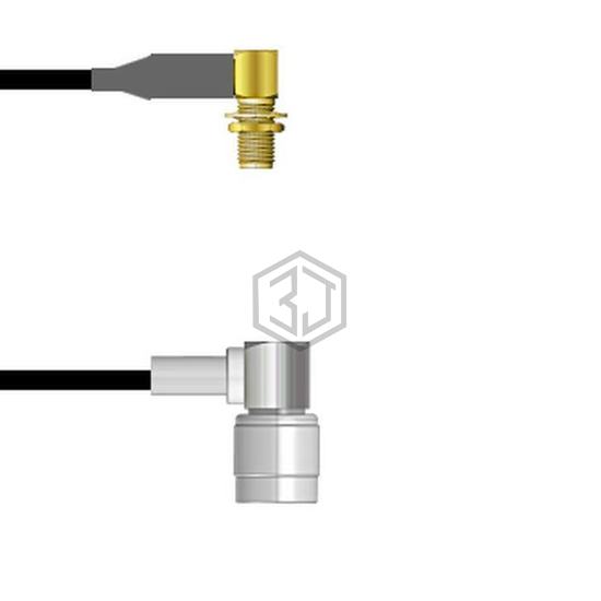 Q-2R04W0008012I - Amphenol Custom Cable - Coaxial Cables (RF)