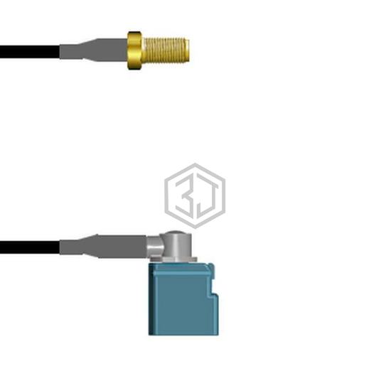 Q-2V05C0003003M - Amphenol Custom Cable - Coaxial Cables (RF)