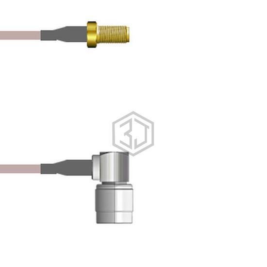 Q-2V04T0005003M - Amphenol Custom Cable - Coaxial Cables (RF)