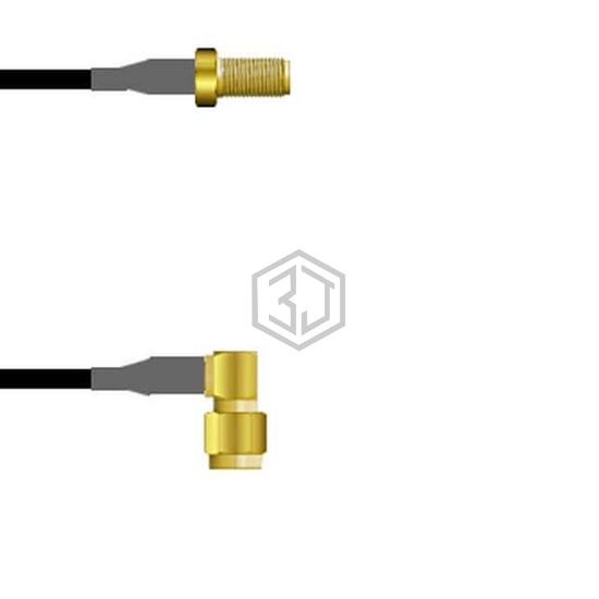Q-2V0340003003I - Amphenol Custom Cable - Coaxial Cables (RF)