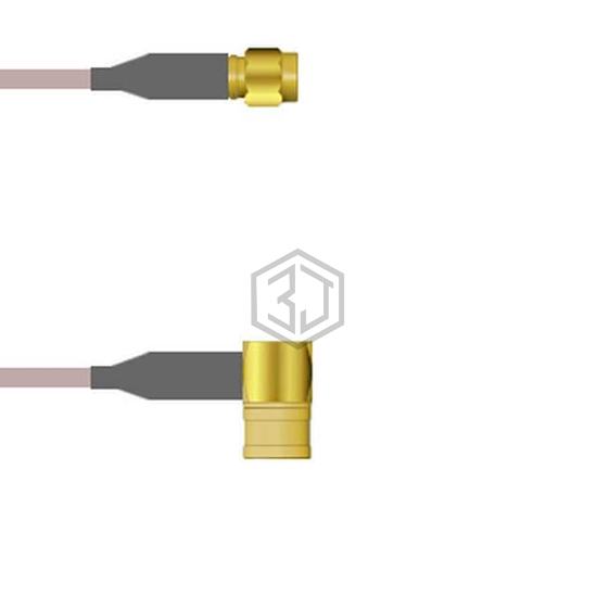 Q-3F03V000H006I - Amphenol Custom Cable - Coaxial Cables (RF)
