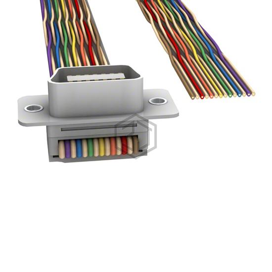 M7LXK-1410K - 3M - D-Shaped, Centronics Cables
