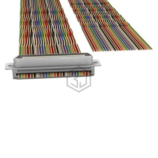M7LXK-5010K - 3M - D-Shaped, Centronics Cables