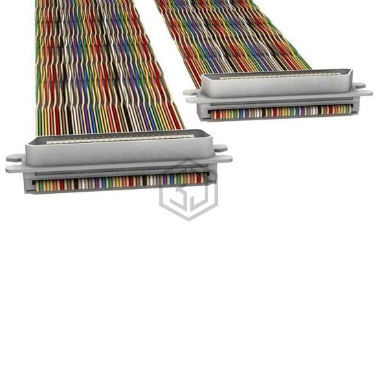 M7QQK-5010K - 3M - D-Shaped, Centronics Cables