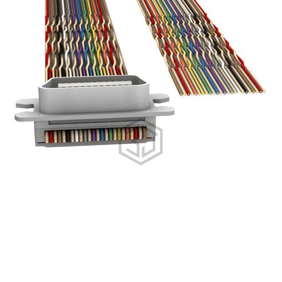 M7QXK-2405K - 3M - D-Shaped, Centronics Cables