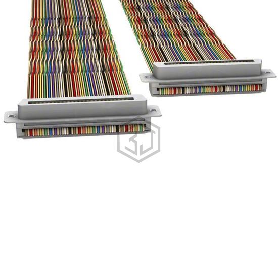 M7TTK-5010K - 3M - D-Shaped, Centronics Cables
