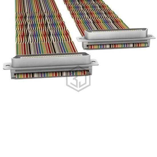 M7KKK-5010K - 3M - D-Shaped, Centronics Cables