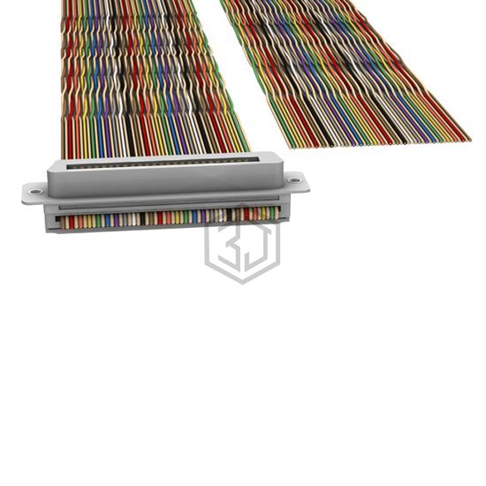M7TXK-5005K - 3M - D-Shaped, Centronics Cables