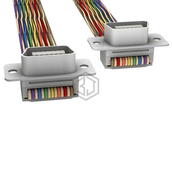 M7KKK-1405K - 3M - D-Shaped, Centronics Cables