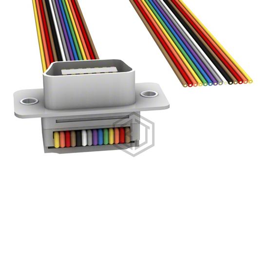 M7LXK-1406R - 3M - D-Shaped, Centronics Cables